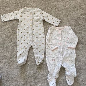 Baby girl onesies lot